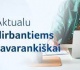 Pakeistos Duomenų apie savarankiškai dirbančius asmenis pateikimo ir tikslinimo taisyklės